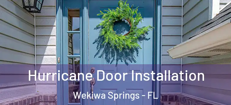  Hurricane Door Installation Wekiwa Springs - FL