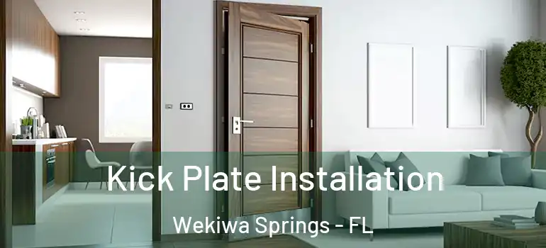  Kick Plate Installation Wekiwa Springs - FL
