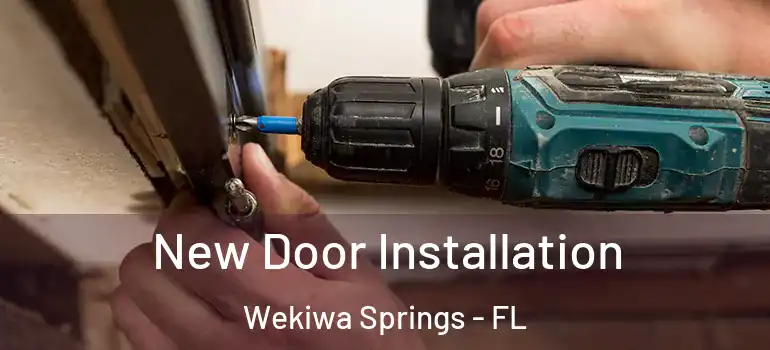  New Door Installation Wekiwa Springs - FL