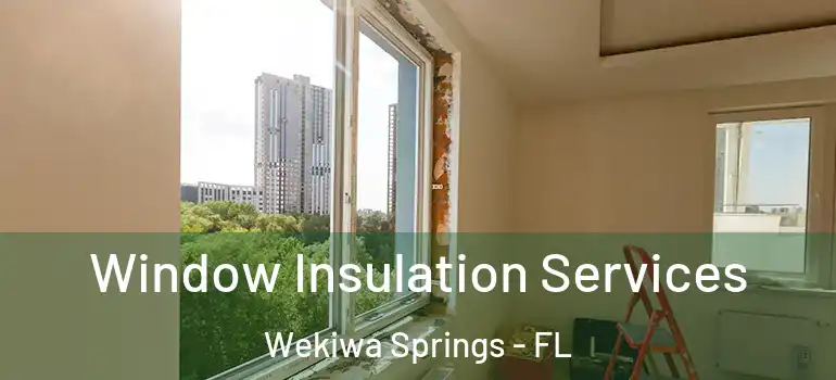  Window Insulation Services Wekiwa Springs - FL