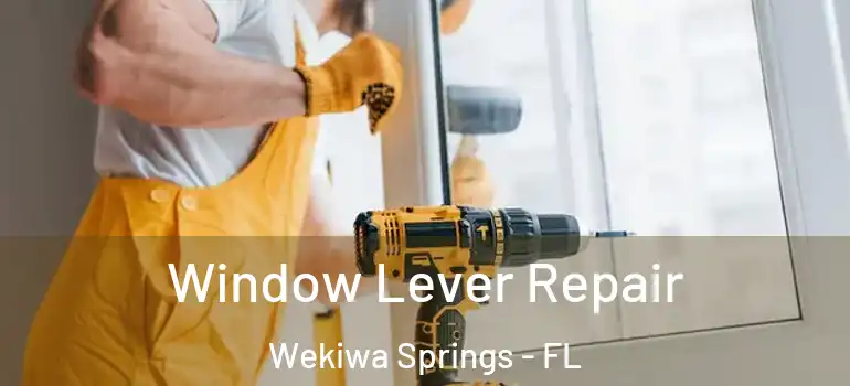 Window Lever Repair Wekiwa Springs - FL