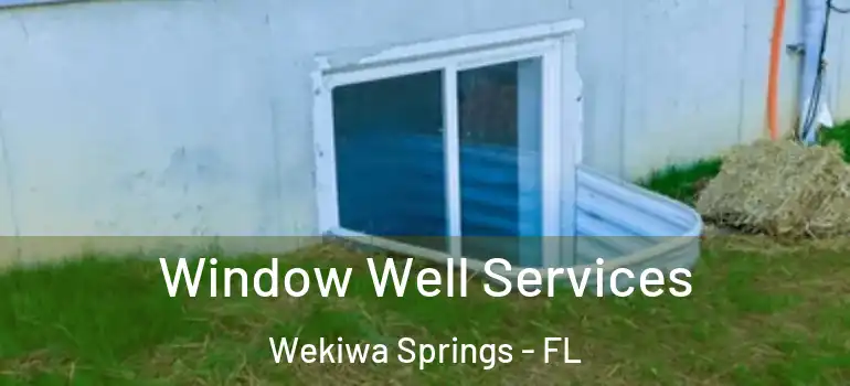  Window Well Services Wekiwa Springs - FL